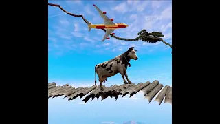 games cow Crazy Cow Parkour - IMPOSSIBLE PARKOUR GTA | Vaca Parkour #gaming #games #games #gameplay