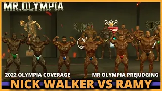 Mr Olympia Prejudging Top 6 First Callout - Nick Walker VS Big Ramy + Curry SOFT