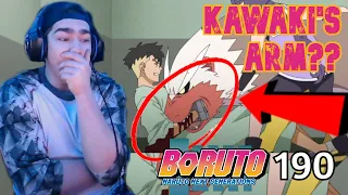 Boruto Ep 190 - KAWAKI ESCAPES | Review/Reaction