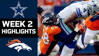 Cowboys vs. Broncos | NFL Week 2 Game Highlights