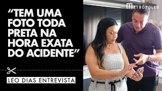 Ruth Mendonça mostra celular da filha com foto misteriosa