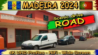 MADEIRA 2024 - ROAD TRIP - Scenic Drive - UltraWide 4K - 10bit color - HiFi - Binaural #Tramtarie