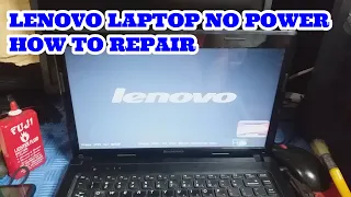 LENOVO LAPTOP NO POWER HOW TO REPAIR