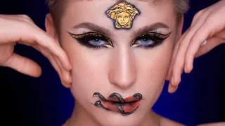 VERSACE INSPIRED MAKE UP LOOK I Ossi Glossy