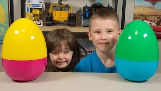 HUGE Toy Surprise Eggs for New Years Blind Bags Toys for Boys & Toys for Girls Kinder Playtime