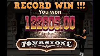 ROSHTEIN RECORD WIN 122.605€ - TOMBSTONE Bounty Spins!!!