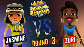 Subway Surfers Versus | Jasmine VS Zuri | Cairo - Round 3 | SYBO TV