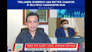 Trillanes: Robredo has better chances if multiple candidates run