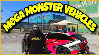 Mega Monster Vehicles in Redline Elanip Highlights RedlineRp GTA 5 Roleplay