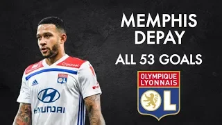 Les 53 buts de Memphis Depay à l'Olympique Lyonnais