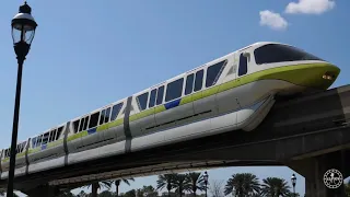 Walt Disney World Monorail Complete Ride Experience in 4K | Magic Kingdom EPCOT & Resorts Orlando FL