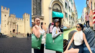 Europe Vlog: Goyard Shopping, Milan, Venice, Verona, Sirmione, Lake Garda, Milan