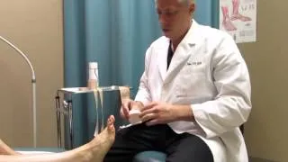 How to Tape Your Foot for Relief from Plantar Fasciitis - Dr. David Hughes