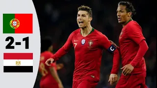 Portugal vs Egypt 2-1 | Extended Highlight and goals [Friendly 2018]