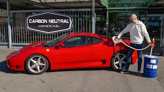 Putting SYNTHETIC FUEL In My Ferrari 360!! [Could This Save Sports Cars?]