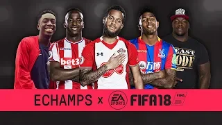 LIVE | Bertrand, Akinfenwa, van Aanholt, Berahino & more playing FIFA 18! EChamps 2018 Tournament!