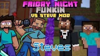 Steves (NOT FINAL GAMEPLAY) - FNF Vs Steve Mod