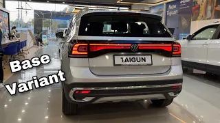 Volkswagen Taigun Comfortline BASE Variant, Features | Better than Creta, Worthy? Detailed Review