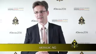 artegic AG gewinnt bei den German Stevie Awards 2016