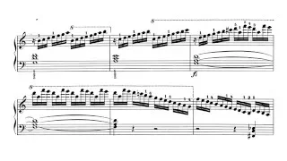 Czerny The School of Velocity Op. 299 No. 1