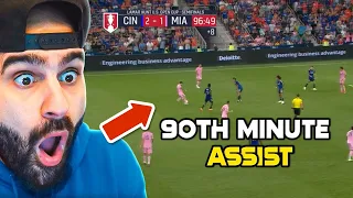 Lionel Messi Incredible 90th Minute Assist To Help Inter Miami Comeback *ANOTHER CUP FINAL*