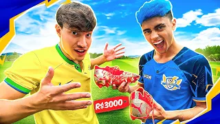 DEI UMA CHUTEIRA DO NEYMAR PRO MEU MELHOR AMIGO