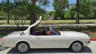 1965 Ford Mustang convertible top operation