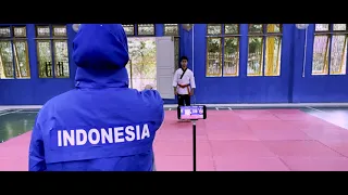 Orion Jaguar Club' di Bandung International e-poomsae tournament 2021