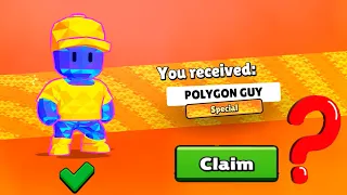 *FREE* Skin Polygon Guy - Stumble Guys.