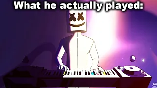 They Animated the Piano Correctly!? (Marshmello)