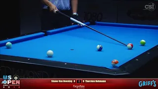 2018 US Open 8-Ball Championship: Shane Van Boening vs Thorsten Hohmann (Semi-Final Match)