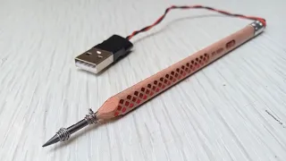 How To Make Soldering Iron Using Pencil At Home