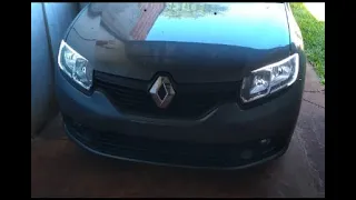 instalación luz led Renault  Logan