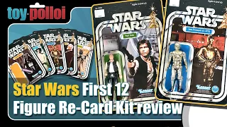 Retro Star Wars 12-Back Figure Re-card Kit review - Toy Polloi