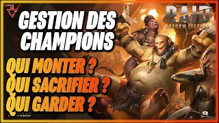 LA GESTION DES CHAMPIONS SUR RAID SHADOW LEGENDS