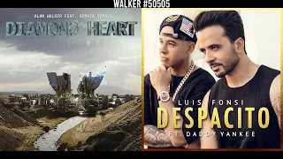 Diamond Heart // Despacito [Mashup] - Alan Walker & Luis Fonsi ft. Sophia Somajo & Daddy Yankee