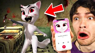 Je Pose Des Questions À NE JAMAIS POSER À ANGELA !! (Talking Angela)