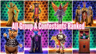 All Group A Contestants Ranked|The Masked Singer Season 8