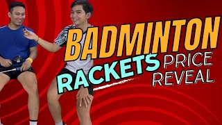 How much is your Badminton Racket? | Hemady Sports Plaza, Quezon City