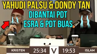 Yahudi Palsu & Dondy Tan dib4ntai Pdt Esra Soru & Pdt BUAS. Debat islam vs kristen