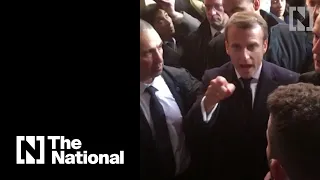 Macron loses temper with Israeli security forces