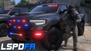 GTA 5 POLICIA | FUERZAS ESPECIALES | Vehiculo BLINDADO *IMPARABLE* | TheAxelGamer