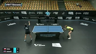 Paulina Vega vs Ana Tofant | WTT Contender Laško 2021 | WS | R32