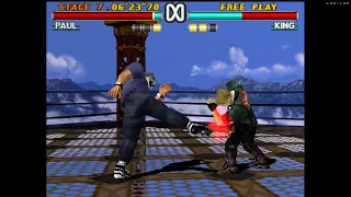 Tekken 3(JP) Duckstation arcade playthrough(hard)