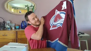 Look What I Got! | NHL JERSEY UNBOXING! | Nathan MacKinnon | JSA Authentic | Colorado Avalanche