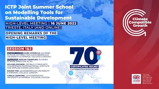 ICTP 2022 #SDSummerSchool: Sessions 1 & 2: Opening Remarks and Closing the Summer School