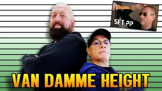 Jean Claude Van Damme's Height is Striking! 🤜