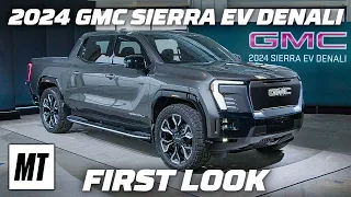 2024 GMC Sierra EV Denali First Look | MotorTrend