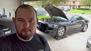 2015 Mustang V6 BBK headers install.