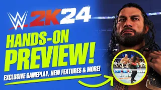 WWE 2K24 Hands On Preview: New Features, Exclusive Gameplay, Ambulance Match & More!